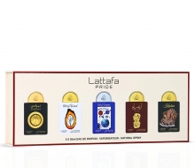 Lattafa Pride Set ( Nebras+ Art Of Wood+Art Of Universe+Ansaam Gold+Kashan 5х20ml) фото