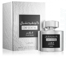 Lattafa CONFIDENTIAL PRIVATE PLATINUM 100 ml. фото