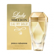 Paco Rabanne Lady Million Eau My Gold! 80ml edt фото